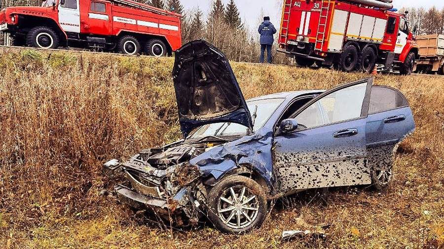 Женщина и четверо детей пострадали в ДТП в Удмуртии